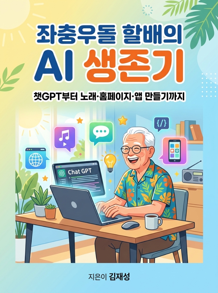 좌충우돌 할배의 AI 생존기 책 표지